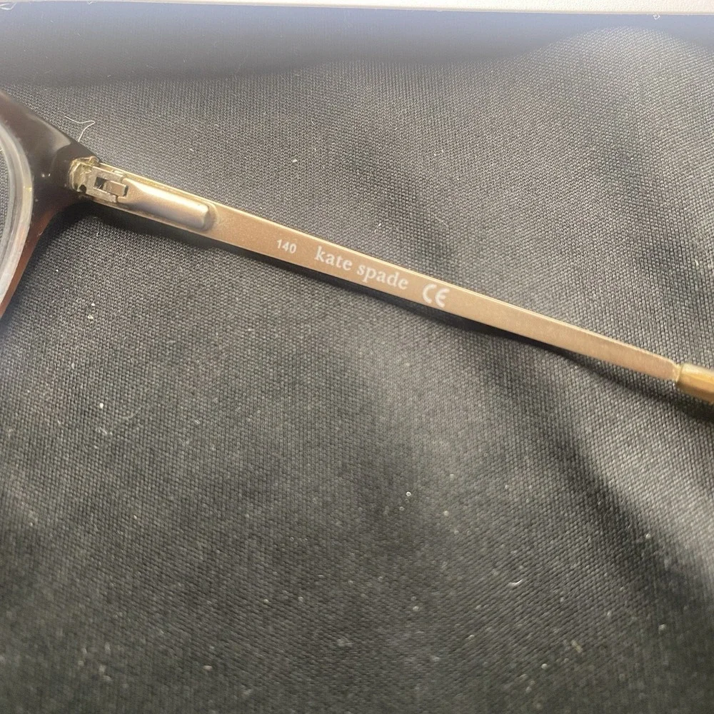 Kate Spade Eyeglasses Women FRAME ONLY Manuela 0ERV 48-17-140 Tortoise Gold 756